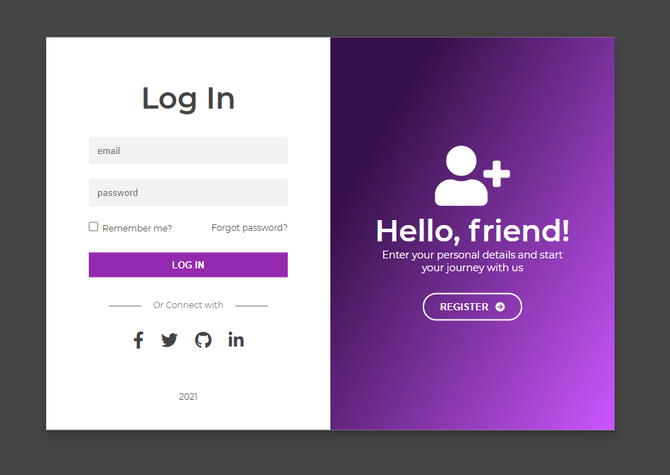 Login Page project thumbnail